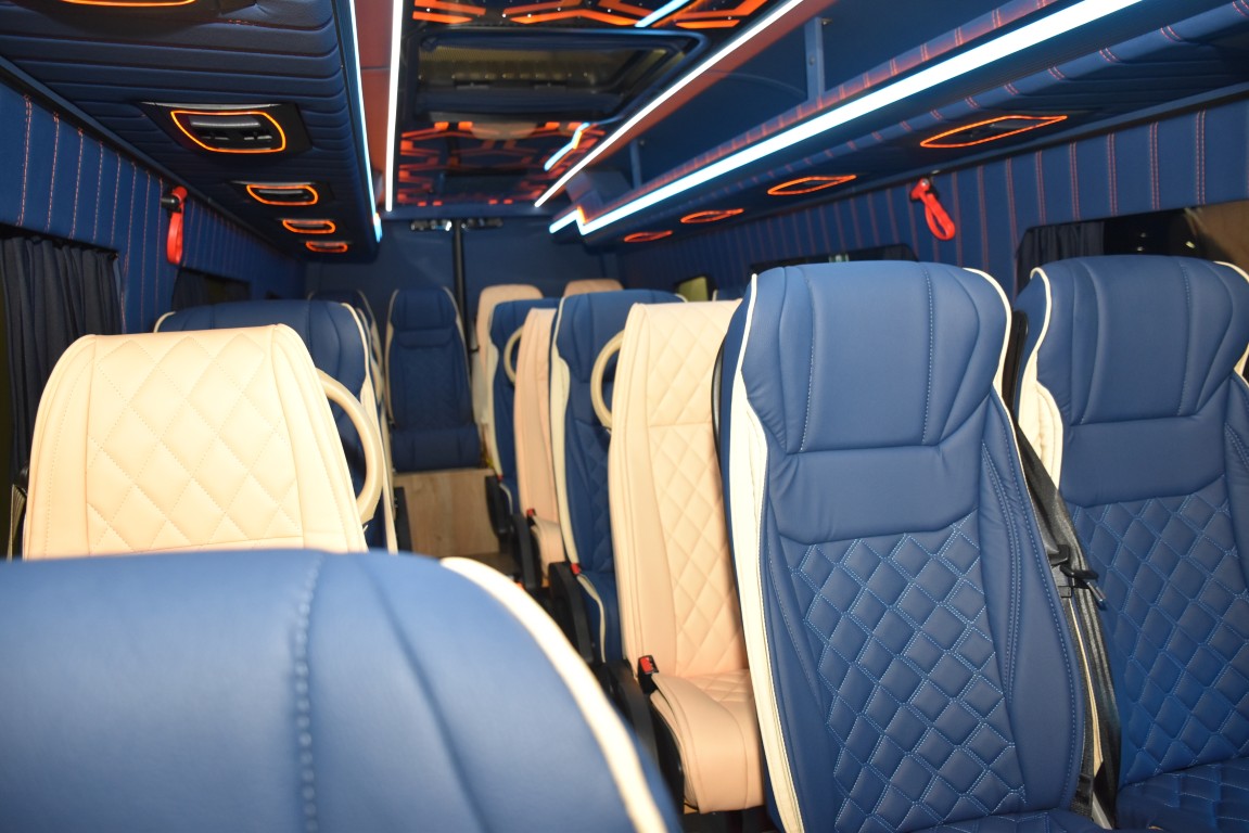 Passenger view to front